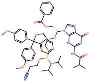 (2R)-2-(((2R)-1-(Bis(4-methoxyphenyl)(phenyl)methoxy)-3-(((2-cyanoethoxy)(diisopropylamino)phosphi…