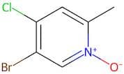 5-Bromo-4-chloro-2-methylpyridine 1-oxide