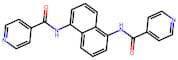 N,N'-(Naphthalene-1,5-diyl)diisonicotinamide