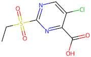 5-Chloro-2-(ethylsulfonyl)pyrimidine-4-carboxylic acid
