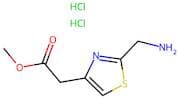 Methyl 2-(2-(aminomethyl)thiazol-4-yl)acetate dihydrochloride