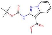 Methyl 2-((tert-butoxycarbonyl)amino)pyrazolo[1,5-a]pyridine-3-carboxylate
