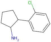2-(2-Chlorophenyl)cyclopentan-1-amine