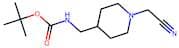 tert-Butyl ((1-(cyanomethyl)piperidin-4-yl)methyl)carbamate