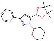 3-Phenyl-1-(tetrahydro-2H-pyran-2-yl)-5-(4,4,5,5-tetramethyl-1,3,2-dioxaborolan-2-yl)-1H-pyrazole