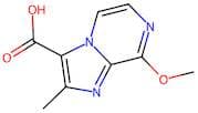 8-Methoxy-2-methylimidazo[1,2-a]pyrazine-3-carboxylic acid