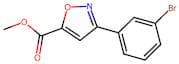 Methyl 3-(3-bromophenyl)-1,2-oxazole-5-carboxylate