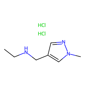 Ethyl[(1-methyl-1H-pyrazol-4-yl)methyl]amine dihydrochloride