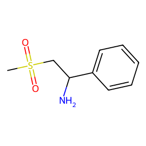 2-(Methylsulfonyl)-1-phenylethan-1-amine