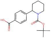 4-(1-(tert-Butoxycarbonyl)piperidin-2-yl)benzoic acid
