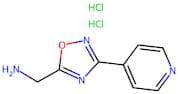 (3-(Pyridin-4-yl)-1,2,4-oxadiazol-5-yl)methanamine dihydrochloride