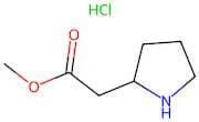 Methyl 2-(pyrrolidin-2-yl)acetate hydrochloride