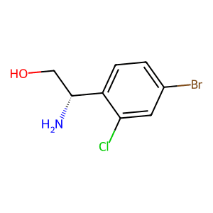 (S)-2-amino-2-(4-bromo-2-chlorophenyl)ethan-1-ol