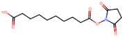 10-((2,5-Dioxopyrrolidin-1-yl)oxy)-10-oxodecanoic acid