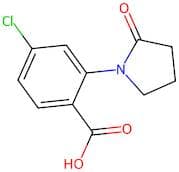 4-Chloro-2-(2-oxopyrrolidin-1-yl)benzoic acid