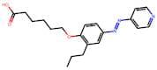 6-(2-Propyl-4-(pyridin-4-yldiazenyl)phenoxy)hexanoic acid