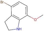 4-Bromo-7-methoxy-2,3-dihydro-1h-indole