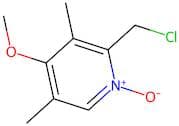 2-(Chloromethyl)-4-methoxy-3,5-dimethylpyridine 1-oxide