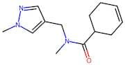 N-Methyl-N-((1-methyl-1H-pyrazol-4-yl)methyl)cyclohex-3-enecarboxamide