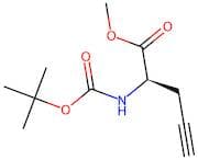 (R)-2-(Boc-amino)-4-pentynoic acid methyl ester