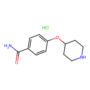 4-(Piperidin-4-yloxy)benzamide hydrochloride