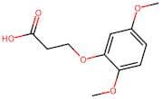 3-(2,5-Dimethoxyphenoxy)propanoic acid