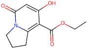 Ethyl 7-hydroxy-5-oxo-1,2,3,5-tetrahydroindolizine-8-carboxylate