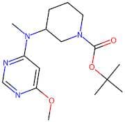 tert-Butyl 3-((6-methoxypyrimidin-4-yl)(methyl)amino)piperidine-1-carboxylate
