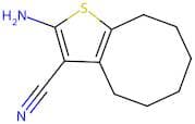 2-Amino-4,5,6,7,8,9-hexahydrocycloocta[b]thiophene-3-carbonitrile