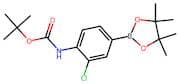 tert-Butyl (2-chloro-4-(4,4,5,5-tetramethyl-1,3,2-dioxaborolan-2-yl)phenyl)carbamate