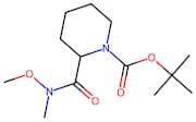 tert-Butyl 2-(methoxy(methyl)carbamoyl)piperidine-1-carboxylate