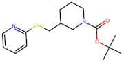 tert-Butyl 3-((pyridin-2-ylthio)methyl)piperidine-1-carboxylate