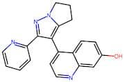4-(2-(Pyridin-2-yl)-5,6-dihydro-4H-pyrrolo[1,2-b]pyrazol-3-yl)quinolin-7-ol