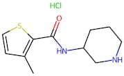 3-Methyl-N-(piperidin-3-yl)thiophene-2-carboxamide hydrochloride