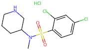 2,4-Dichloro-N-methyl-N-(piperidin-3-yl)benzenesulfonamide hydrochloride