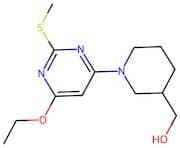 (1-(6-Ethoxy-2-(methylthio)pyrimidin-4-yl)piperidin-3-yl)methanol