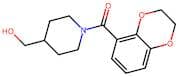 (2,3-Dihydrobenzo[b][1,4]dioxin-5-yl)(4-(hydroxymethyl)piperidin-1-yl)methanone