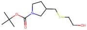 tert-Butyl 3-(((2-hydroxyethyl)thio)methyl)pyrrolidine-1-carboxylate