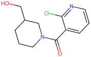 (2-Chloropyridin-3-yl)(3-(hydroxymethyl)piperidin-1-yl)methanone