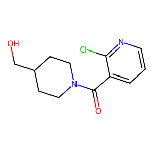 (2-Chloropyridin-3-yl)(4-(hydroxymethyl)piperidin-1-yl)methanone