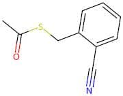 S-2-Cyanobenzyl ethanethioate