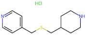 4-(((Piperidin-4-ylmethyl)thio)methyl)pyridine hydrochloride