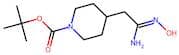 tert-Butyl 4-(2-amino-2-(hydroxyimino)ethyl)piperidine-1-carboxylate