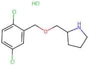 2-(((2,5-Dichlorobenzyl)oxy)methyl)pyrrolidine hydrochloride