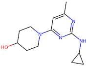 1-(2-(Cyclopropylamino)-6-methylpyrimidin-4-yl)piperidin-4-ol
