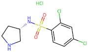 (S)-2,4-Dichloro-N-(pyrrolidin-3-yl)benzenesulfonamide hydrochloride