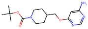 tert-Butyl 4-(((6-aminopyrimidin-4-yl)oxy)methyl)piperidine-1-carboxylate