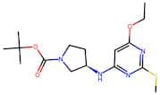 (R)-tert-Butyl 3-((6-ethoxy-2-(methylthio)pyrimidin-4-yl)amino)pyrrolidine-1-carboxylate