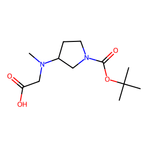 2-((1-(tert-Butoxycarbonyl)pyrrolidin-3-yl)(methyl)amino)acetic acid