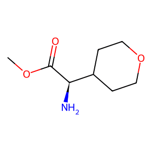 (R)-Methyl 2-amino-2-(tetrahydro-2H-pyran-4-yl)acetate